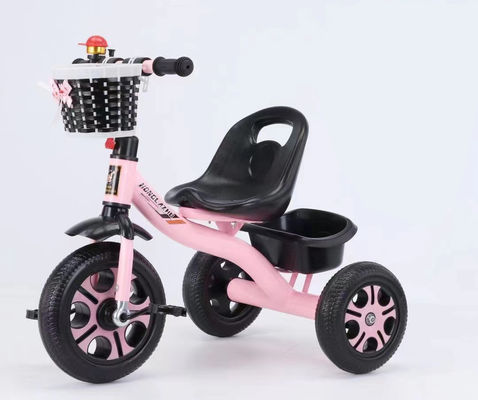 2023 Baby Trike Manettes à chargement rapide et panier avant tissé pour enfants de 2 à 5 ans