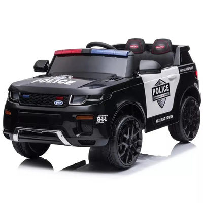 Type PP plastique style policier voiture pour enfants jouets Voiture avec télécommande électrique 12V
