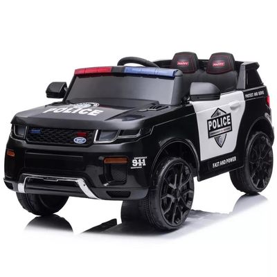 Type PP plastique style policier voiture pour enfants jouets Voiture avec télécommande électrique 12V