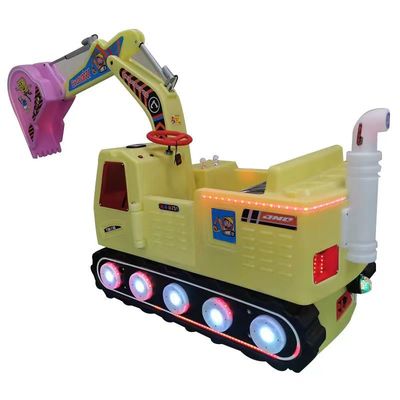 Les installations de loisirs pour enfants montent sur des jouets électriques 24V Voiture avec modélisation d'excavatrice
