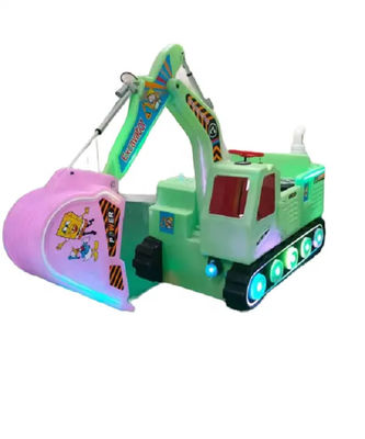 Les installations de loisirs pour enfants montent sur des jouets électriques 24V Voiture avec modélisation d'excavatrice