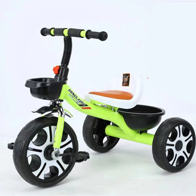 Tricycle bébé pour enfants 2-5 ans 3 roues siège en cuir doux grande roue Mickey