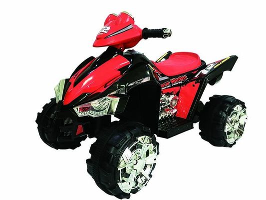 Éclairage Musique Enfants 6v 12v ATV tout-terrain à quatre roues Voyage en voiture avec freins électroniques