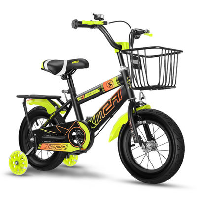 Vélos d'entraînement bleu Flash Emballage indépendant 18 pouces pour les enfants de 8 à 13 ans