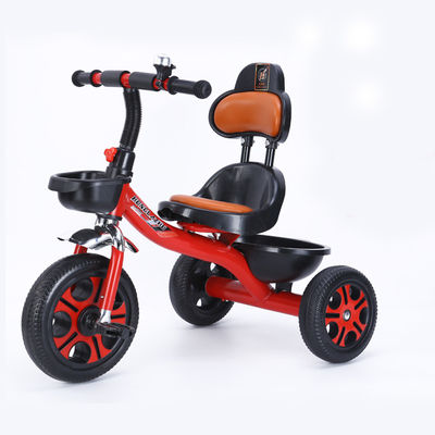 Siège en cuir et installation sans tracas 2023 Trike en tricycle pour enfants de 5 à 7 ans