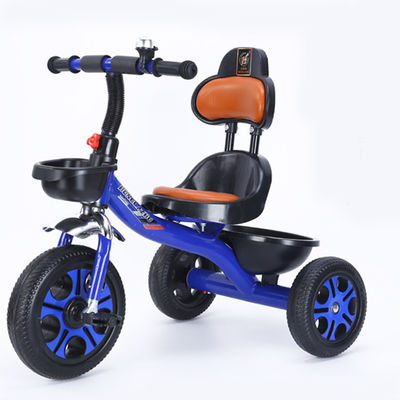 Siège en cuir et installation sans tracas 2023 Trike en tricycle pour enfants de 5 à 7 ans