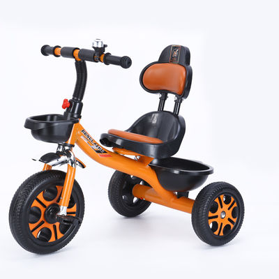 Siège en cuir et installation sans tracas 2023 Trike en tricycle pour enfants de 5 à 7 ans