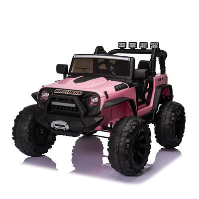 174PCS 40HQ 40W*2 Moteur Deux sièges Enfants 12V Jouet électrique rose Voyage en voiture pour les filles