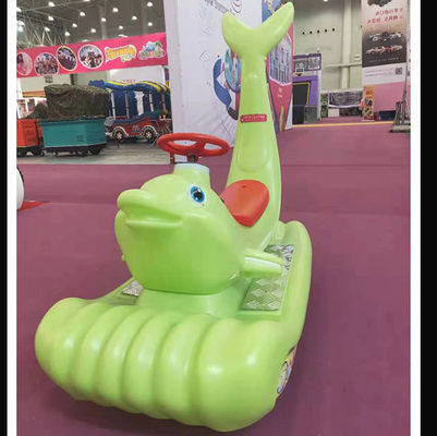 Unisexe Voyage électrique en voiture pour les enfants et les adultes Parque d'attractions aux dauphins colorés