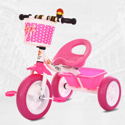 Tricycle jouet à 3 roues pour bébés de 2 à 6 ans Léger et facile à manœuvrer