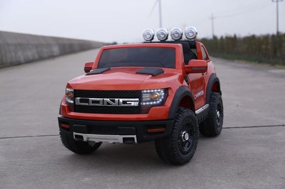 2023 12v électrique 2 sièges SUV pour enfants Voyage en voiture avec télécommande en rouge énorme taille