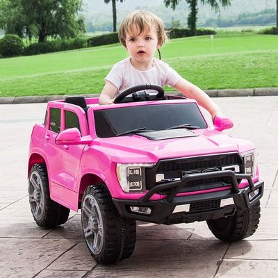 Carton Taille cm 104*54.5*37cm Enfants SUV électrique 12v avec fonction d'éducation précoce Grand lecteur