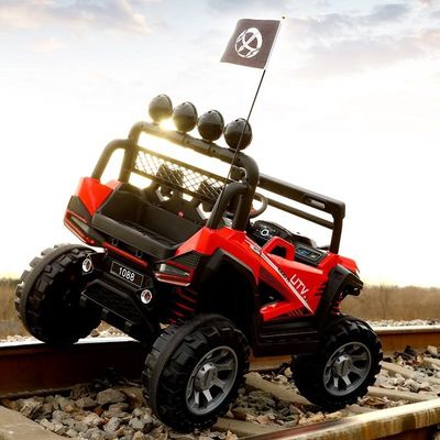 CE GCC certifié 12V électrique UTV Kids Ride On Car avec télécommande et à deux places 163pcs