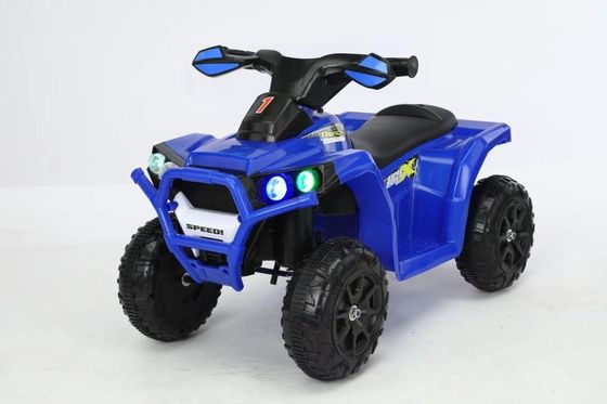 Groupe d'âge de 2 à 4 ans Voyage en plastique sur une voiture électrique 6V Jouets avec éclairage et musique