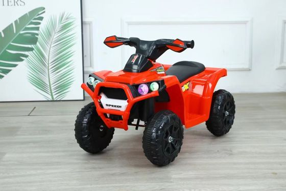 Groupe d'âge de 2 à 4 ans Voyage en plastique sur une voiture électrique 6V Jouets avec éclairage et musique
