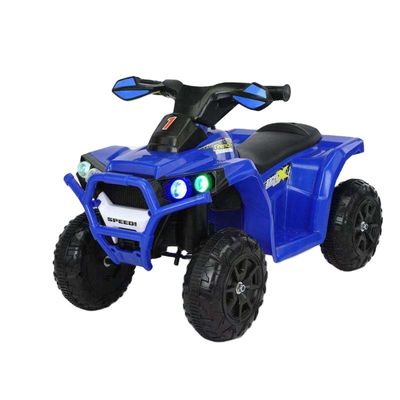 Unisexe Plastique Ride On 6V Jouets de voiture électrique avec lumière et modèle de musique