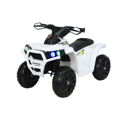 Unisexe Plastique Ride On 6V Jouets de voiture électrique avec lumière et modèle de musique