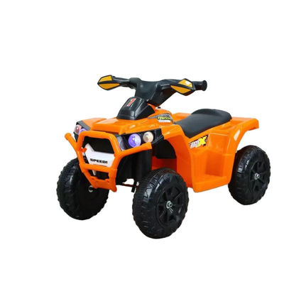 Unisexe Plastique Ride On 6V Jouets de voiture électrique avec lumière et modèle de musique